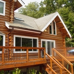 Log home restored