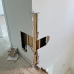 Removed Pony Wall