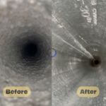 Dryer vent cleaning