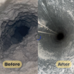 Dryer vent cleaning