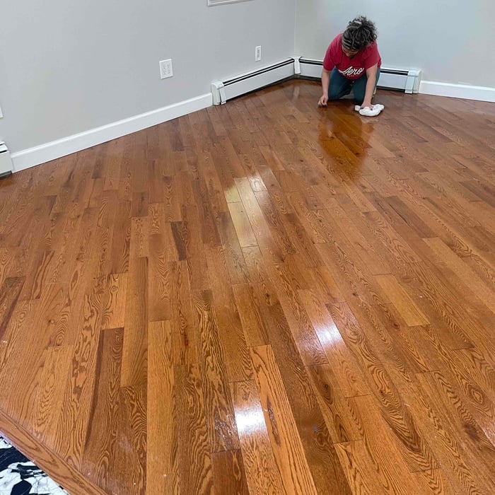 After cleaning