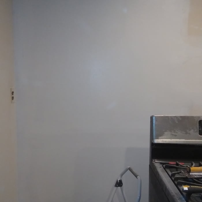 Wall being closed in