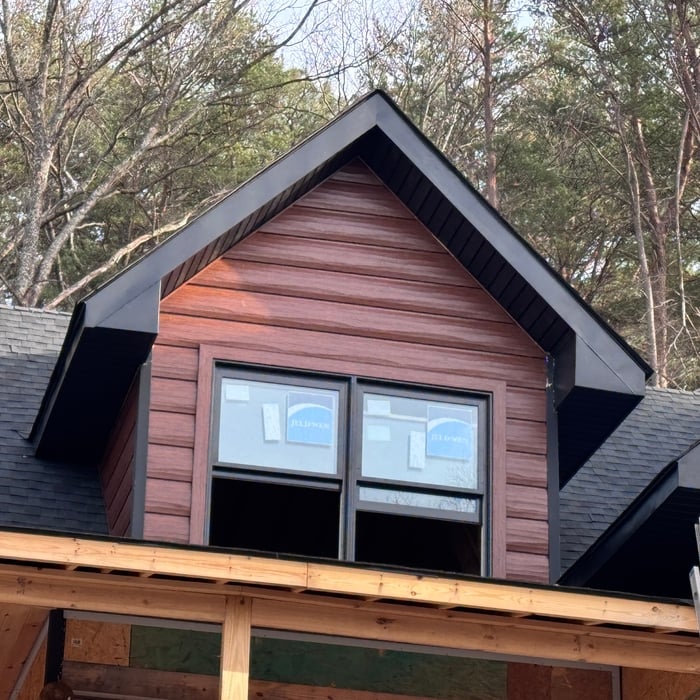 Log siding