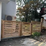 Wood Fence installation