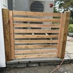Wood Fence installation