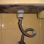 Broke supply line
