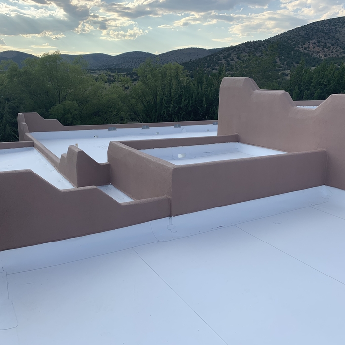 60 mil TPO flat roof