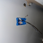 light / switch installed