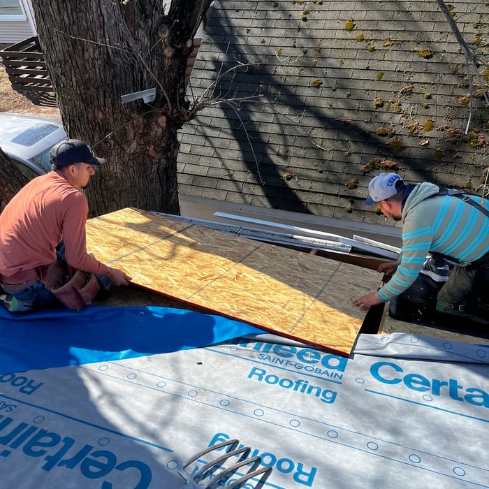 Replacing Bad OSB