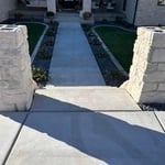 Stone pillars