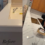 Kitchen counter top