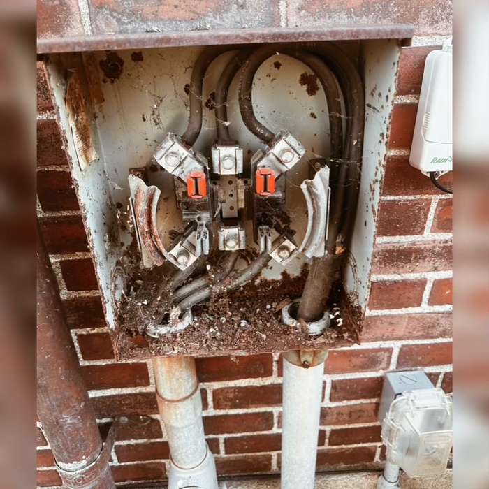 Rusted Enclosure