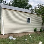 Garage siding repair
