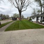 Weekly mowing