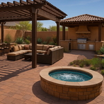 Madera back yard design
