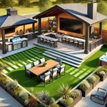 Madera back yard design
