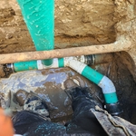 Main sewer repair