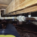 New drain lines