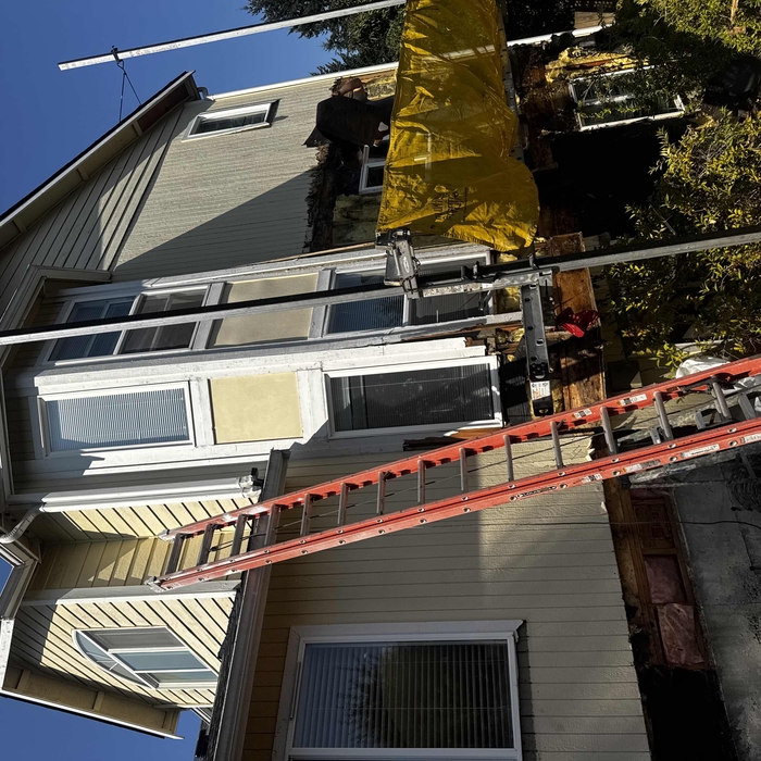 During repair