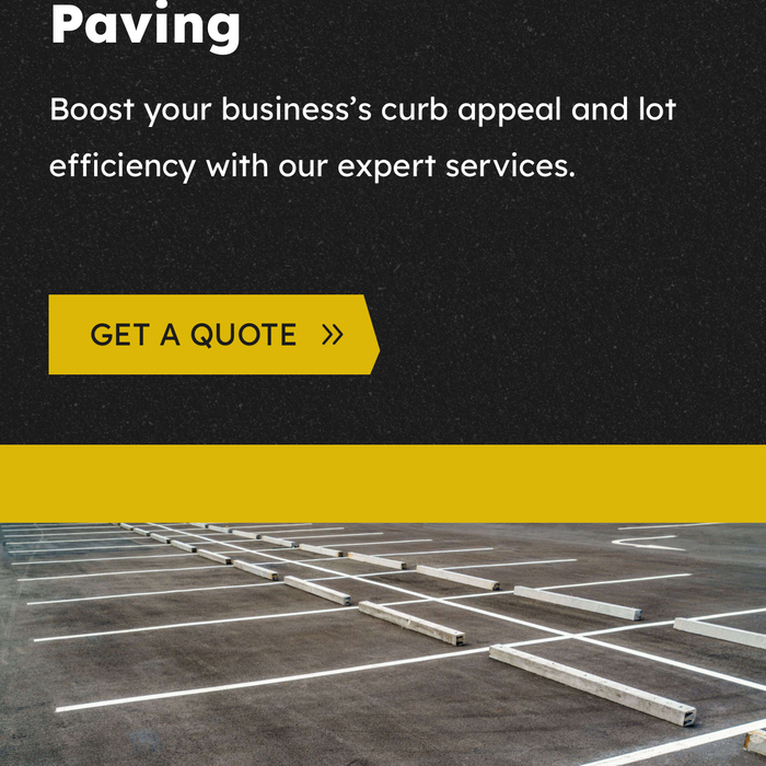 Asphalt parking lot