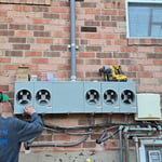 5 Gang Meter Installation