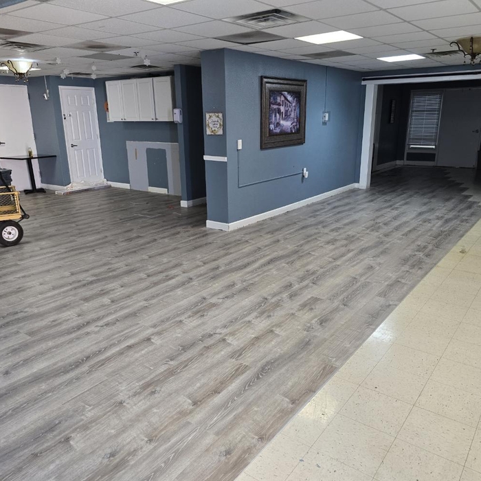 1480 square feet of LVP