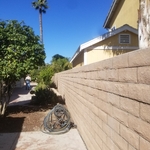 Slump Block Wall
