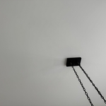 Hole beside light