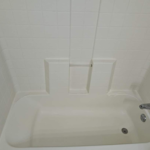 Resurfaced tub