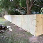 New fence