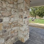 Corner of garage