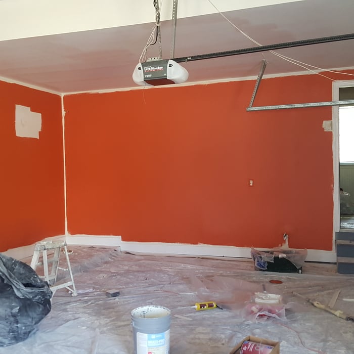 Refinishing drywall,primer and paint