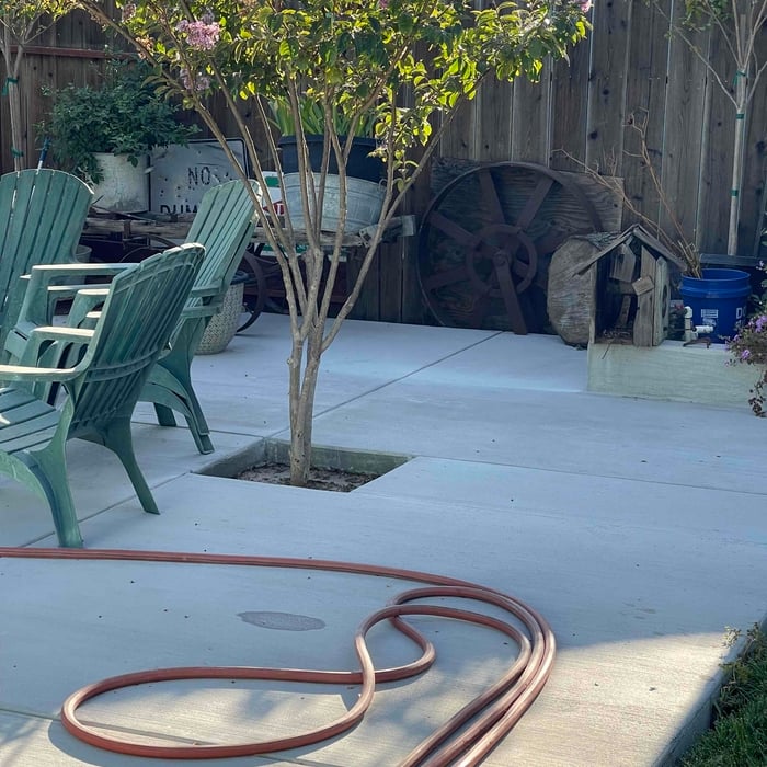 Backyard upgrade
