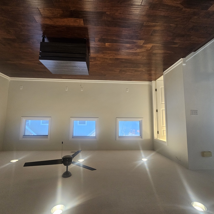 After: Living room