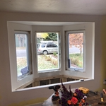 Bay window addition