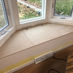 Bay window addition
