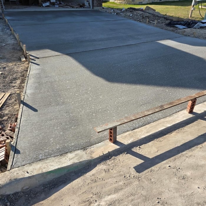 Driveway Pour