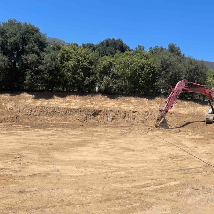 Hillside work