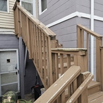 Staircase re-stain