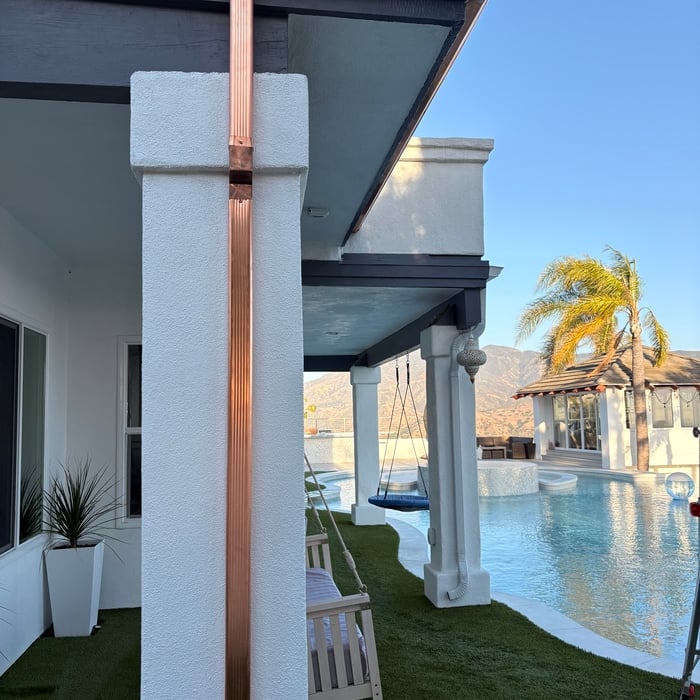 Copper Gutters