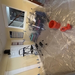 Water damage ceiling