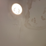 Water damage ceiling