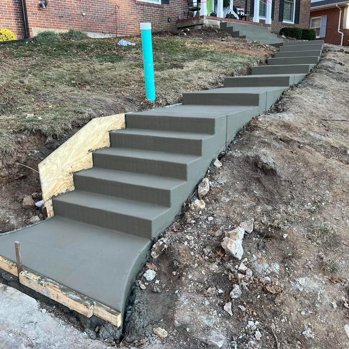 Long Steps Installed