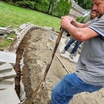 Pavers installation