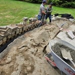 Pavers installation