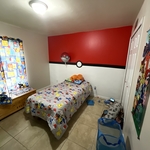 Pokémon themed wall