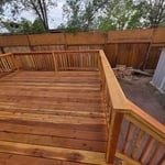 Redwood Deck Build