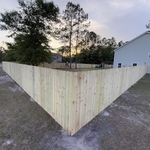 Wood Privacy Fence