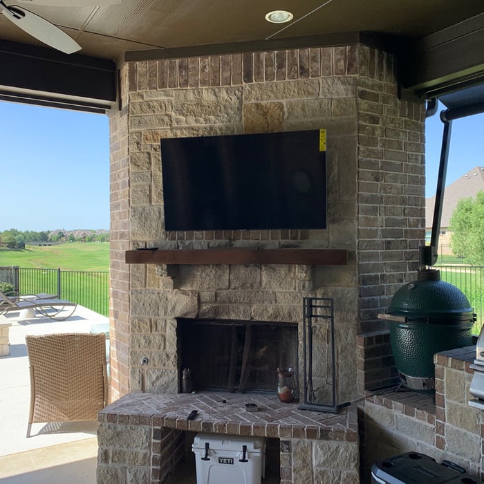 Fireplace TV Mount