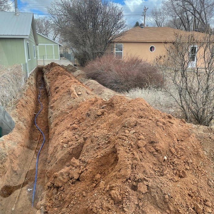 Water line replacement